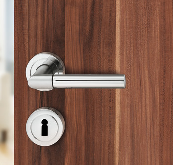 Door handle set, brass, Jado, Conform 380/961