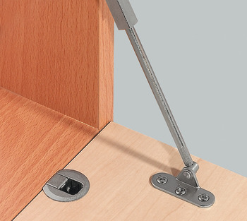 Flap hinge, Häfele Minifix<sup>®</sup>, 90°, for wooden flaps