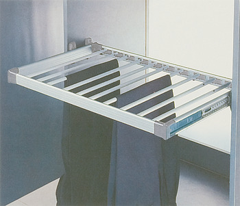 Trouser rack, for pull-out frame system