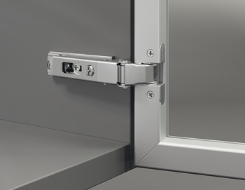 Concealed Cup Hinge, Häfele Duomatic 105°, full overlay mounting