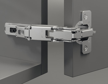 Concealed Cup Hinge, Häfele Duomatic 165°, inset mounting