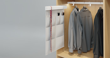 Hanging pocket organizer, For Häfele Dresscode multi-functional pull out