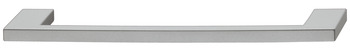 Furniture handle, D handle, zinc alloy, straight-edged