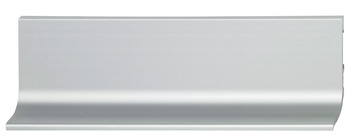 Recessed grip profile, For handle-less front appearance, aluminium