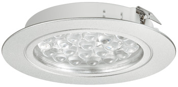 Recess/surface mounted downlight, Round, Häfele Loox LED 3001, 24 V