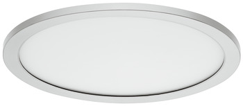 Surface mounted downlight, round, surface directed light, Häfele Loox LED 3023, plastic, 24 V – Loox version