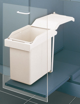 Pull Out Waste Bin, 20 litres, Hailo Solo 3633-10