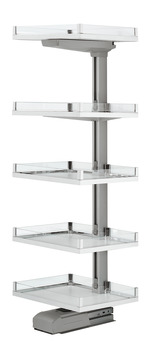Extension fitting with shelves, Kesseböhmer Convoy Lavido pull out larder unit