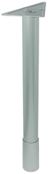 Table leg, with screw-on plate, for Idea 300