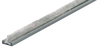 Dust protection profile, For glue fixing or screw fixing (pre-drilled holes)