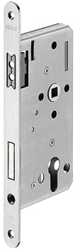 Magnetic mortise lock, For hinged doors, profile cylinder, 116 1/2