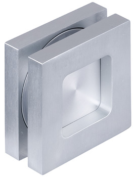 Flush pull handles for sliding doors, Closed type