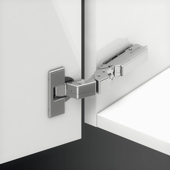 Concealed hinge, Grass, Tiomos M9 110°, for thin doors from thickness of 12 mm