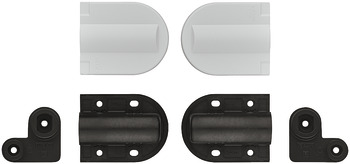Lid hinge, Soft-close, for medium-sized lids
